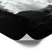 Mist Herfsten, King's Canyon National Park, CA Poster (Hoek)