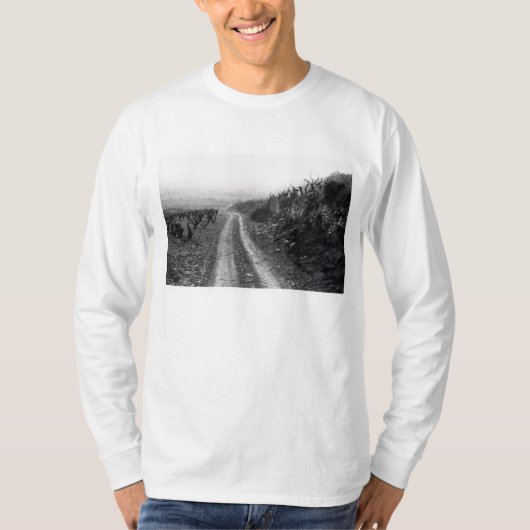 Mist in de wijnbouw t-shirt (Voorkant)