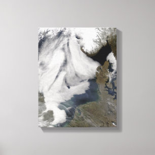 Mist in Noord-Zee 2 Canvas Afdruk