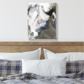 Mist in Noord-Zee 2 Canvas Afdruk (Insitu (Slaapkamer))