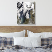 Mist in Noord-Zee Canvas Afdruk (Insitu (Slaapkamer))