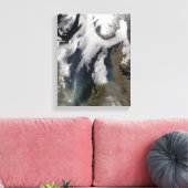 Mist in Noord-Zee Canvas Afdruk (Insitu (Woonkamer))
