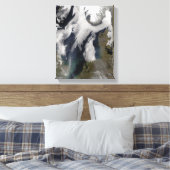 Mist in Noord-Zee Canvas Afdruk (Insitu (Slaapkamer))