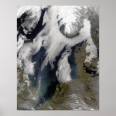 Mist in Noord-Zee Poster (Voorkant)