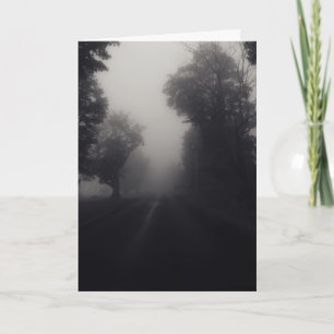 mist land feestdagen kaart