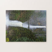 Mist & Mist of Multnomah Herfsten, Oregon - 11x14  Legpuzzel (Horizontaal)