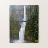 Mist & Mist of Multnomah Herfsten, Oregon - 11x14 Legpuzzel (Verticaal)