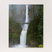 Mist & Mist of Multnomah Herfsten, Oregon - 16 x 2 Legpuzzel (Verticaal)