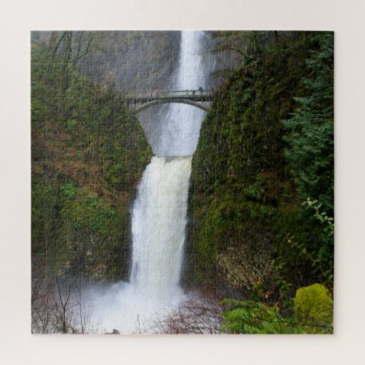 Mist & Mist of Multnomah Herfsten, Oregon - 20x20  Legpuzzel (Verticaal)
