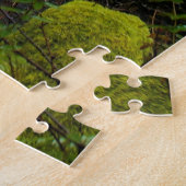 Mist & mist van Multnomah-Herfsten, Oregon - 20x30 Legpuzzel (Zijkant)