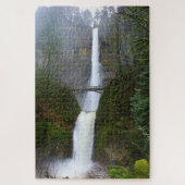 Mist & mist van Multnomah-Herfsten, Oregon - 20x30 Legpuzzel (Verticaal)