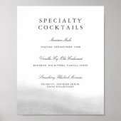 Mist | Onderteken voor het menu Bindbalk Poster (Voorkant)