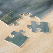 Mist op de Gouden Paviljoen - Kyoto, Japan, Azië Legpuzzel (Zijkant)