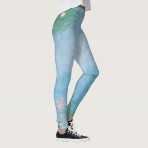 Mist op de Theems (door Claude Monet) Leggings