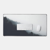 Mist over diagonale boslagen bureaumat (Keyboard & Muis)
