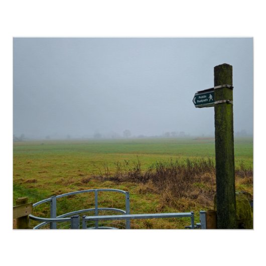 mist perfect poster (Voorkant)