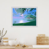 Mist Rise Poster (Keuken)