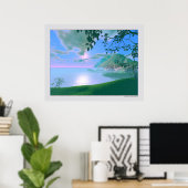 Mist Rise Poster (Thuiskantoor)