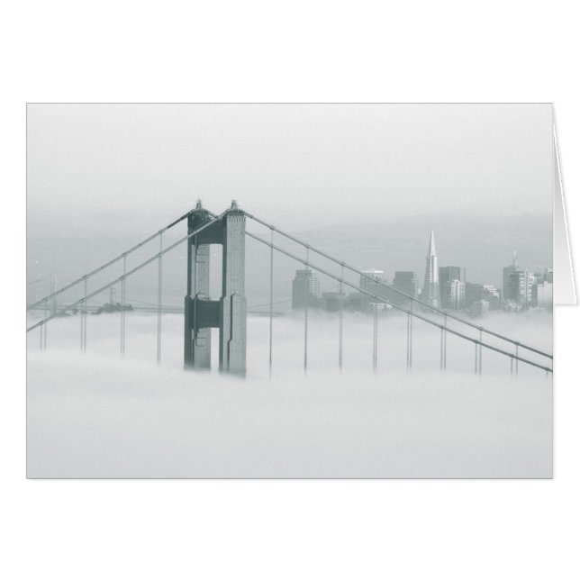 Mist rolt door de baai van San Francisco 2 (Voorkant Horizontaal)