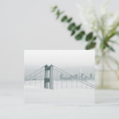 Mist rolt door de baai van San Francisco 2 Briefkaart (Staand voorkant)