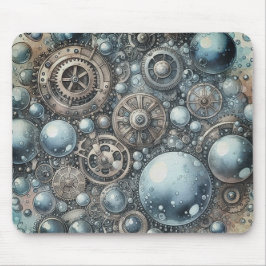 Mist Steampunk Mousepad Muismat