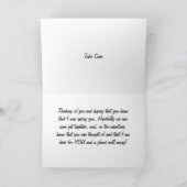 **MIST U** EN ALTIJD *DENK AAN U* KAART (Binnen)