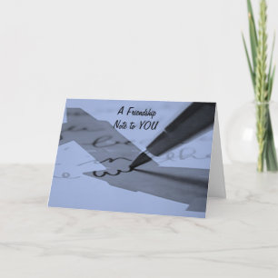 **MIST U** EN ALTIJD *DENK AAN U* KAART