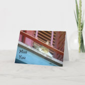 **MIST U** EN ALTIJD *DENK AAN U* KAART (Voorkant)