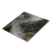 Mist uit berggebieden na lentregen, tegeltje (Zijkant)