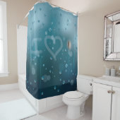 Mist van de liefde douchegordijn (In situ)