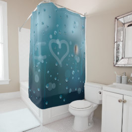 Mist van de liefde douchegordijn