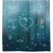 Mist van de liefde douchegordijn (Voorkant)