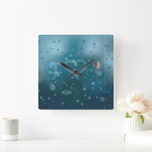 Mist van de liefde vierkante klok (Huis)