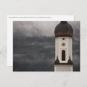 mist van Garmisch-Partenkirchen Briefkaart (Voorkant / Achterkant)