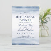 Mist van Lake Harbor | repetitie diner uitnodigen Kaart (Staand voorkant)