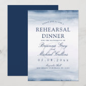 Mist van Lake Harbor | repetitie diner uitnodigen Kaart (Voorkant / Achterkant)