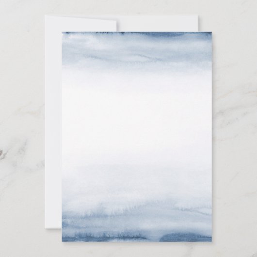 Mist van Lake Harbor | Uitnodiging voor de Verlovi (Achterkant)