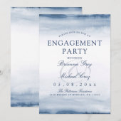 Mist van Lake Harbor | Uitnodiging voor de Verlovi (Voorkant / Achterkant)