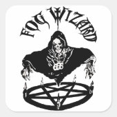 Mist Wizard Evil Sticker (Voorkant)