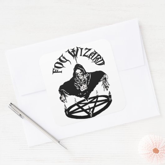 Mist Wizard Evil Sticker (Envelop)