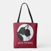 Mista Boo Cat Canvas tas (Achterkant)