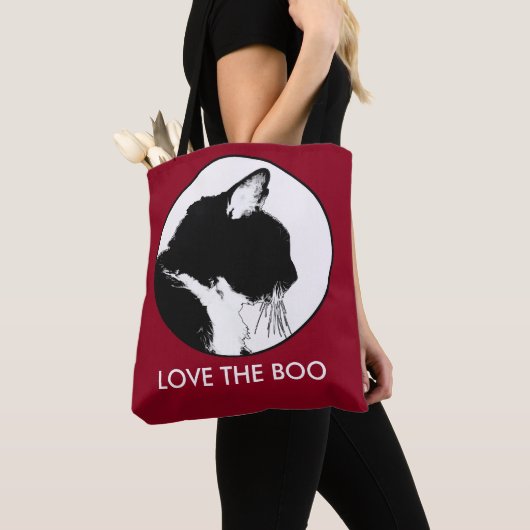 Mista Boo Cat Canvas tas (Dichtbij)