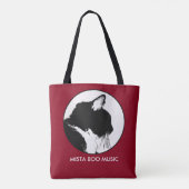 Mista Boo Music Canvas tas (Achterkant)