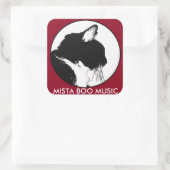MISTA BOO MUZIEK STICKERS (Tas)
