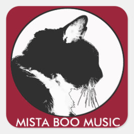 MISTA BOO MUZIEK STICKERS