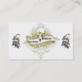 Mista SCARY Skull Banner Profile Visitekaartje (Achterkant)