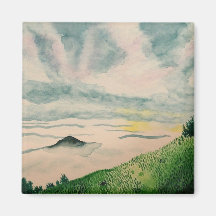 Mistachtige heuveltopmagneet