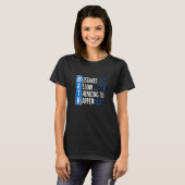 Mistakes Allow Thinking To Happen T-shirt (Voorkant volledig)