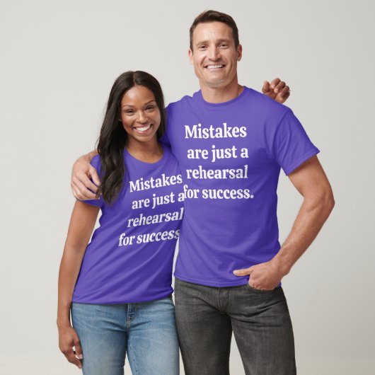 Mistakes Basic Dark T-Shirt (Unisex)