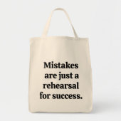 Mistakes Grocery Canvas tas (Voorkant)